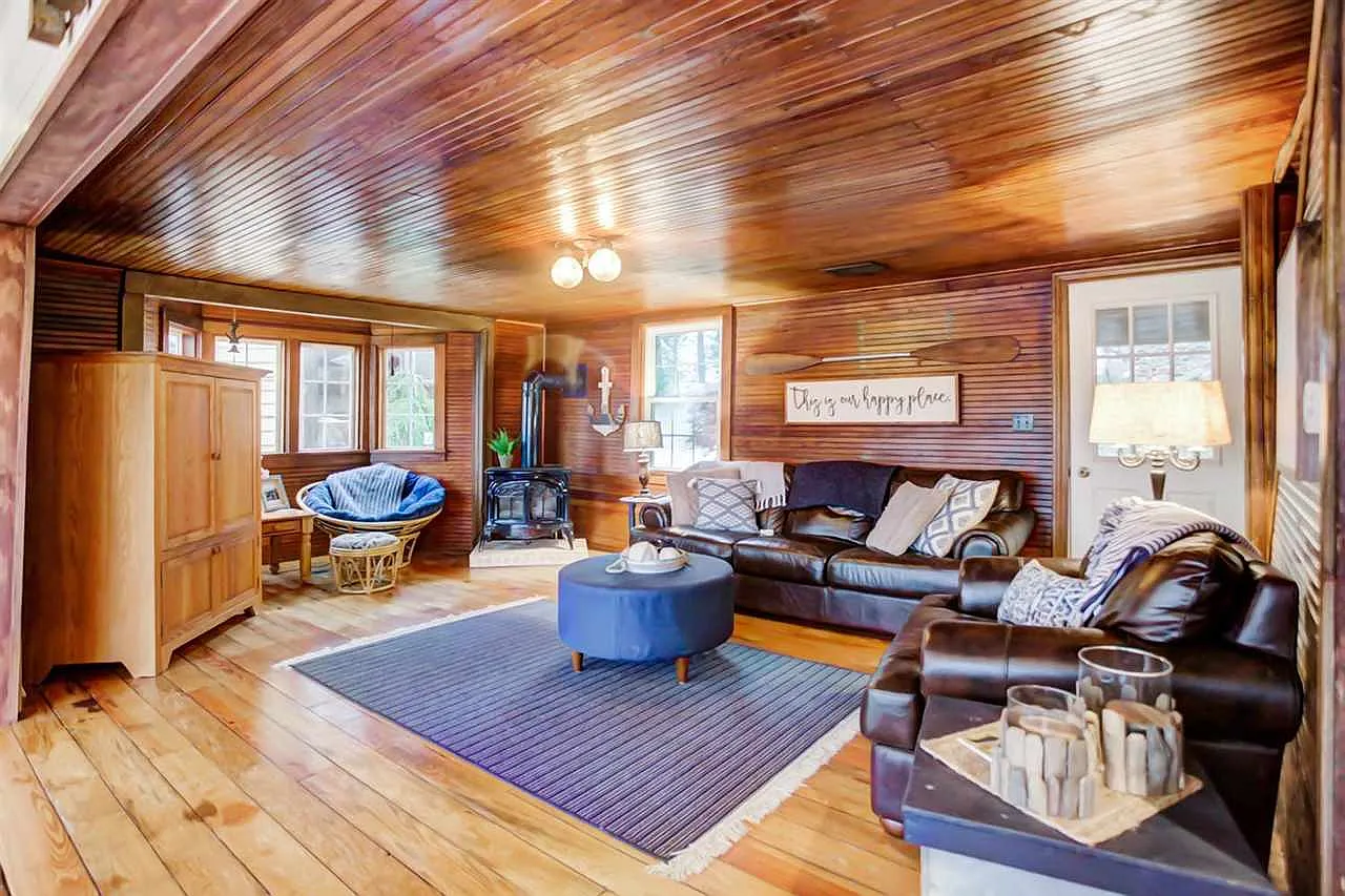 Warm living room